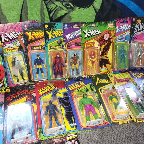 LOT of 33 Different 3.75" Kenner Marvel figurines - Picture 3 of 6